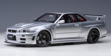 77461 Nissan Skyline GT-R (R34) Z-tune (Z-tune Silver) 1:18